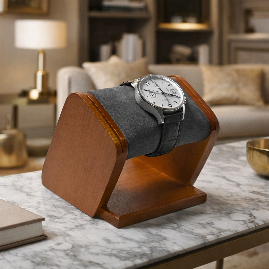 Support En Bois Massif Pour Montres