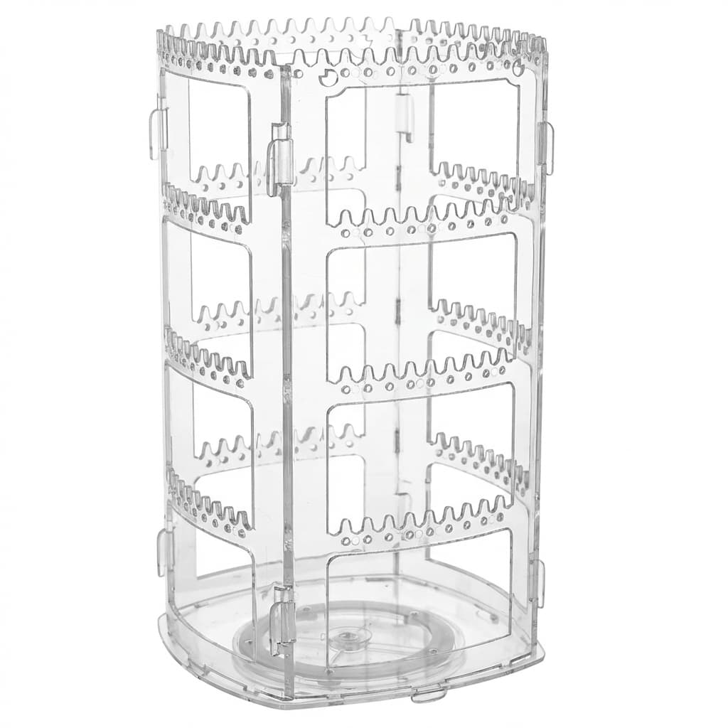 Boîte à Bijoux Présentoir Rotatif Boucles d’Oreilles – Femme