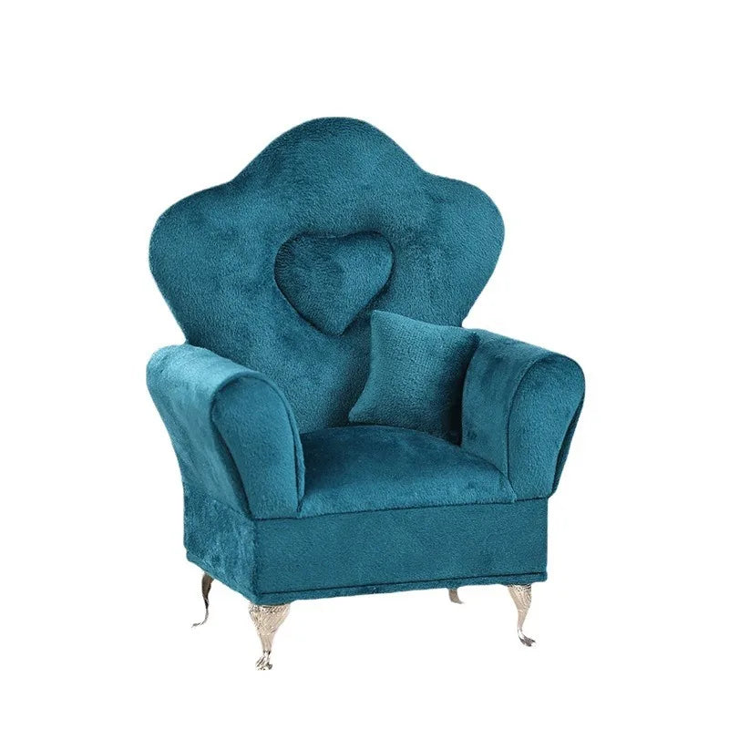 Boîte à Bijoux Velours Style Canapé – Femme