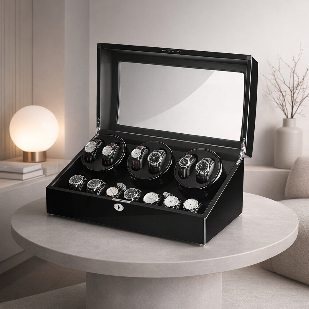 Boîte Carré En Bois Laqué – Écrin Haut De Gamme