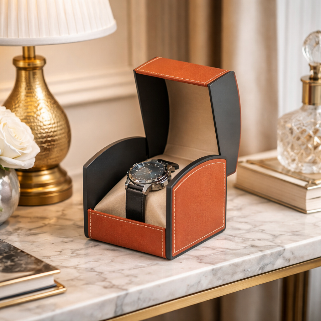 Boîte Carrée Élégante Pour Montre