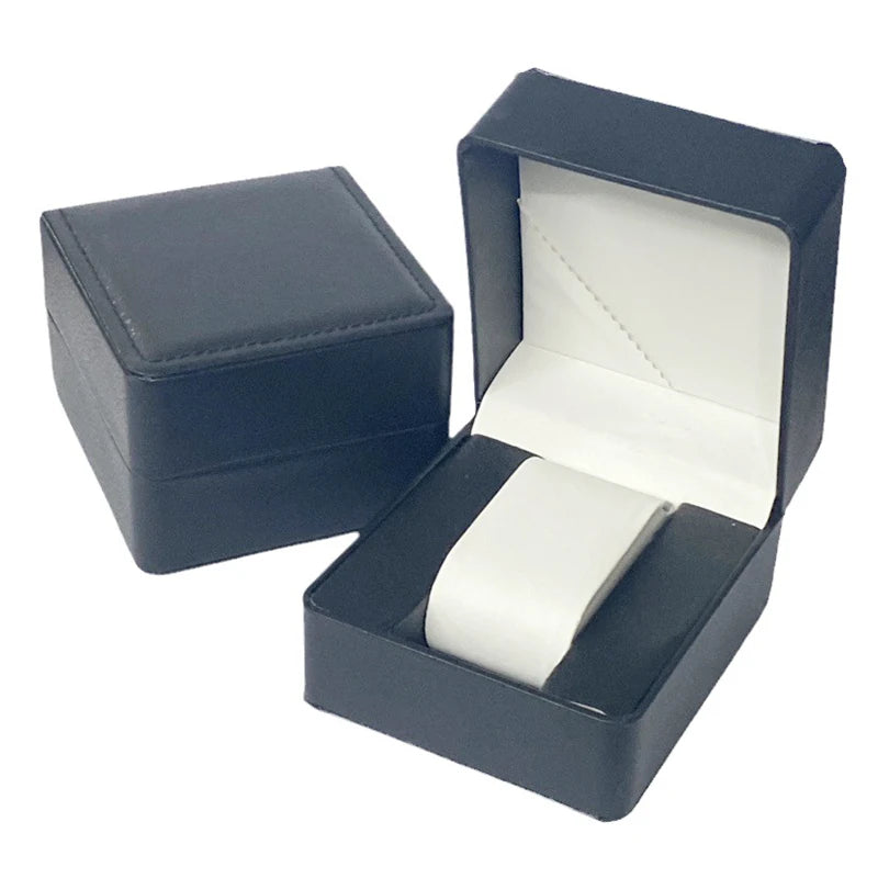 Boîte Élégante Avec Coussin De Présentation - Grise