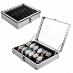 Boîte à Montres en Aluminium – 6, 12 ou 24 Emplacements