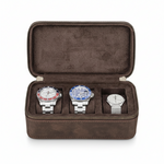 Étui De Voyage En Cuir – 3 Emplacements Élégants