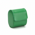 Étui Roulé En Cuir Pour Voyage – Style Vintage Vert