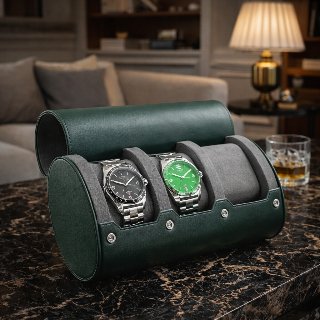 Étui Rouleau Stable 3 à 6 Emplacements – Exposition Élégante