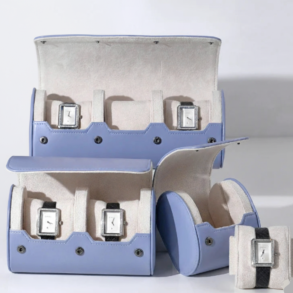 Boite À Montre De Voyage En Cuir – Protection Élégante & Transport Sécurisé