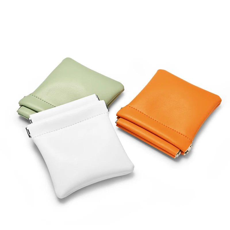 Mini Pochon à Bijoux en Cuir Portable – Femme