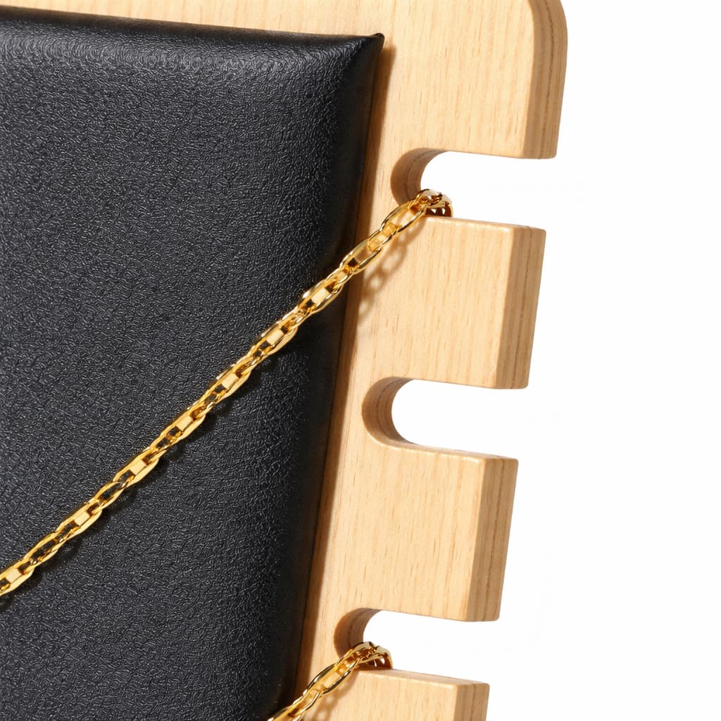 Présentoir Colliers en Bambou et Bois Détachable