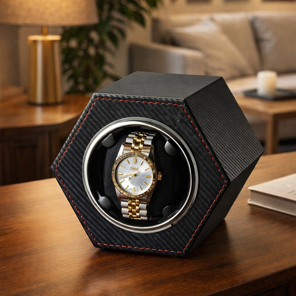 Remontoir Automatique Compact Avec Interface USB C – 1 Emplacement