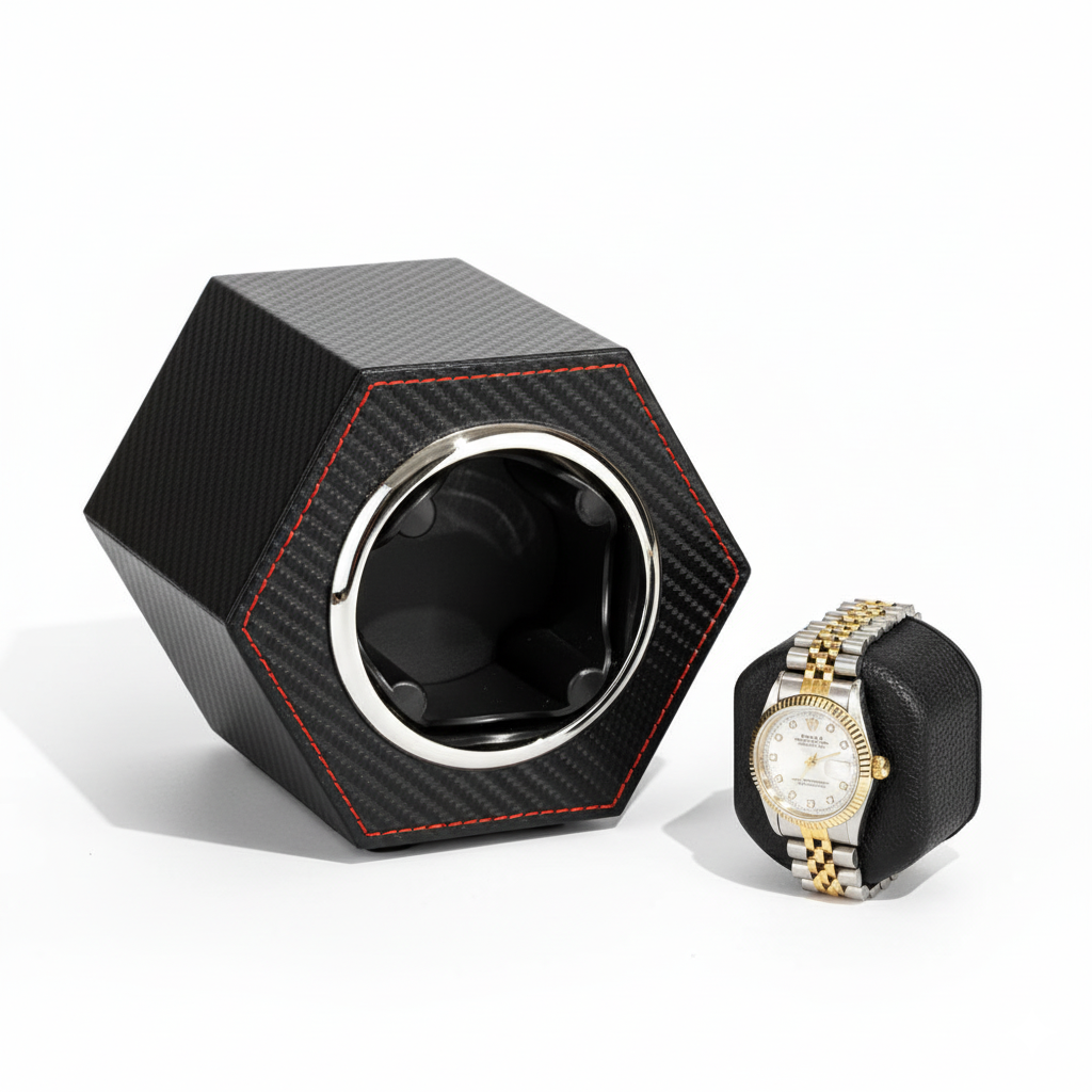 Remontoir Automatique Compact Avec Interface USB C – 1 Emplacement