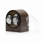 Remontoir Silencieux Effet Bois 2 Montres – Alimentation USB