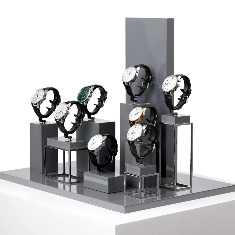Support Présentoir À Montre En Métal – Présentation Moderne