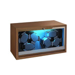 Remontoir Automatique En Similicuir Avec LED Bleue