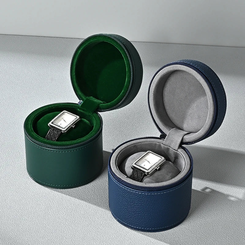 Boite À Montre De Voyage Cuir PU – Étui Luxe Portable