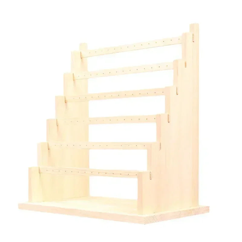 Présentoir Boucles d’Oreilles en Bois – Mixte