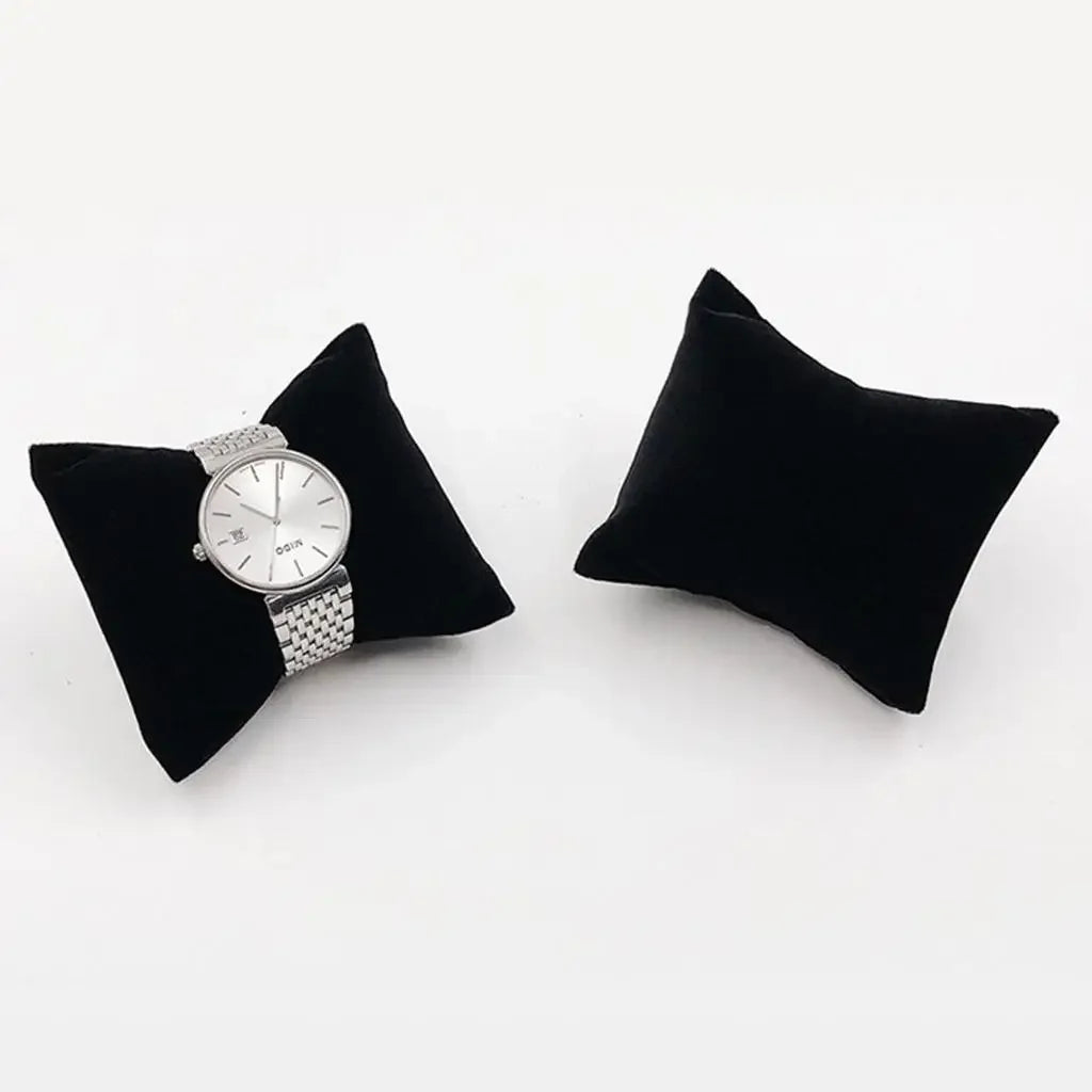 Coussin Présentoir Montre En Velours – Format Compact Élégant