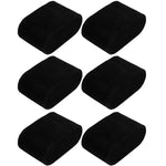 Coussin Présentoir Montre En Velours – Lot De 6 Supports Compacts