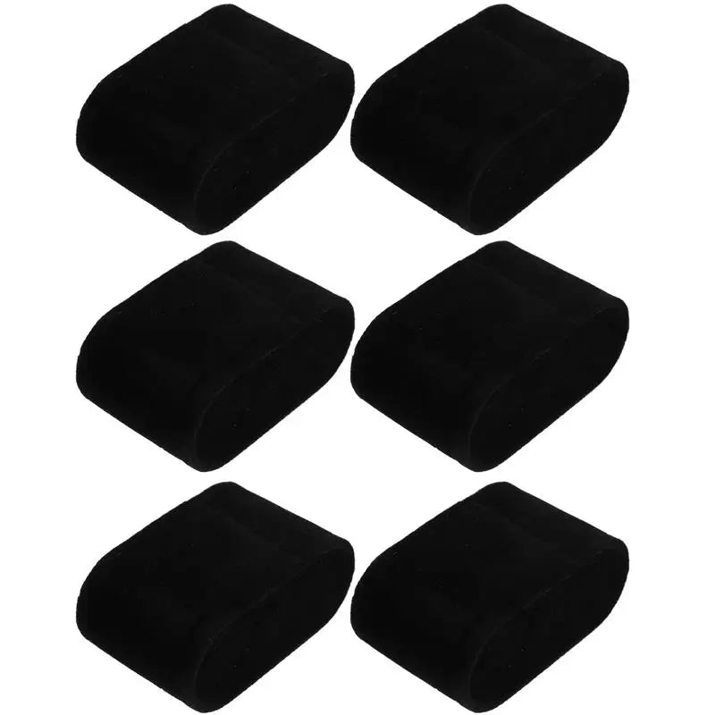 Coussin Présentoir Montre En Velours – Lot De 6 Supports Compacts