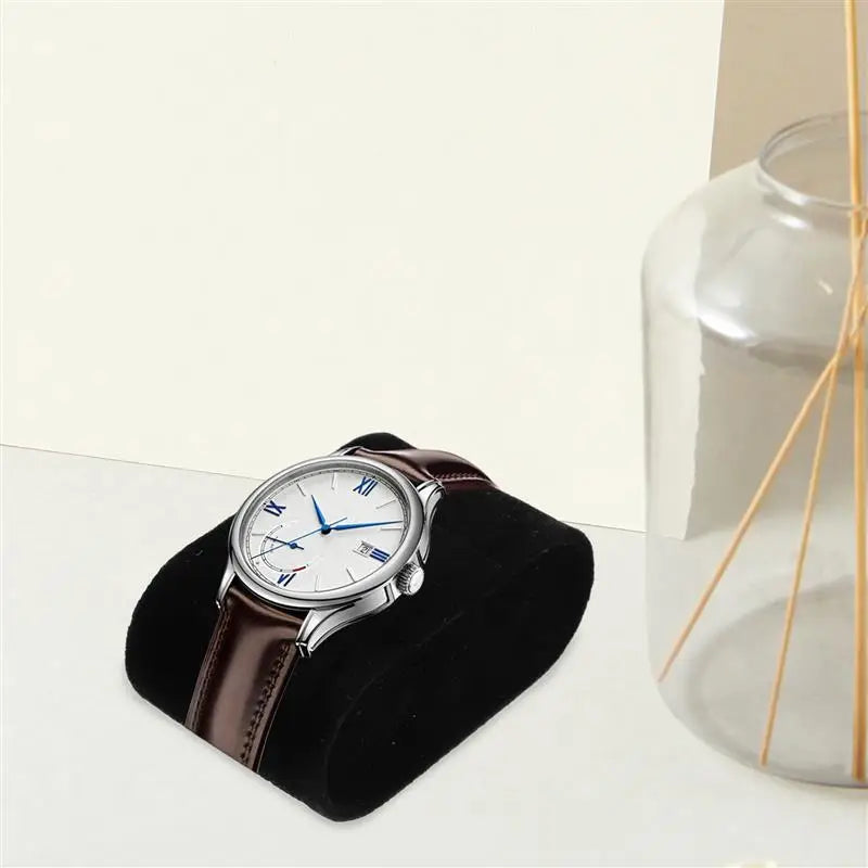 Coussin Présentoir Montre En Velours – Lot De 6 Supports Compacts