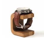 Support En Bois Massif pour Montre et Bijoux – Présentoir Compact