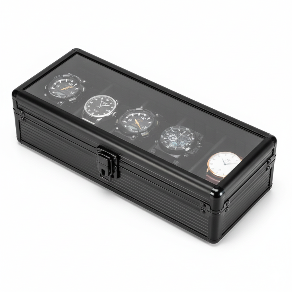 Boîte En Aluminium – Protection Rigide 5 Emplacements