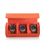 Boite À Montre De Voyage Cuir – Étui Roulé 3 Emplacements