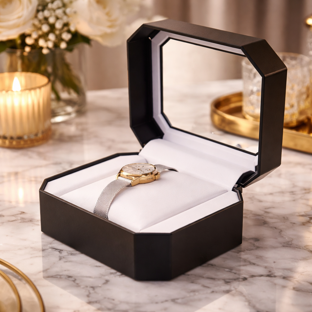 Boîte Présentoir Haut De Gamme Acrylique  – Design Européen