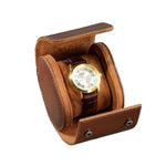 Étui Rouleau De Voyage Vintage Marron – Rangement Sécurisé