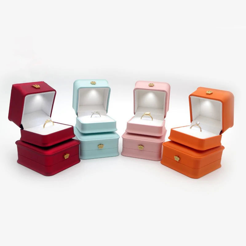 Écrin Bijoux LED Velours