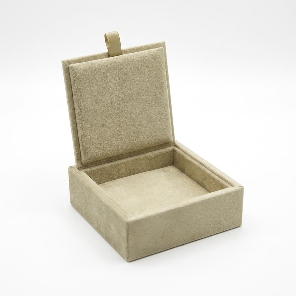 Écrin Bijoux Satin Blanc Luxe