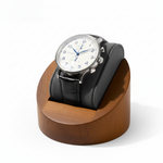 Présentoir En Bois Massif Avec Coussin – Support Compact Élégant