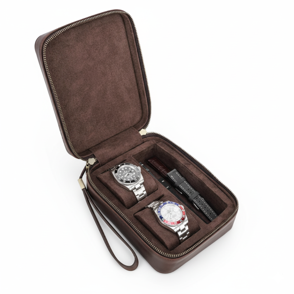 Étui De Voyage En Cuir – Rangement Élégant Multifonction