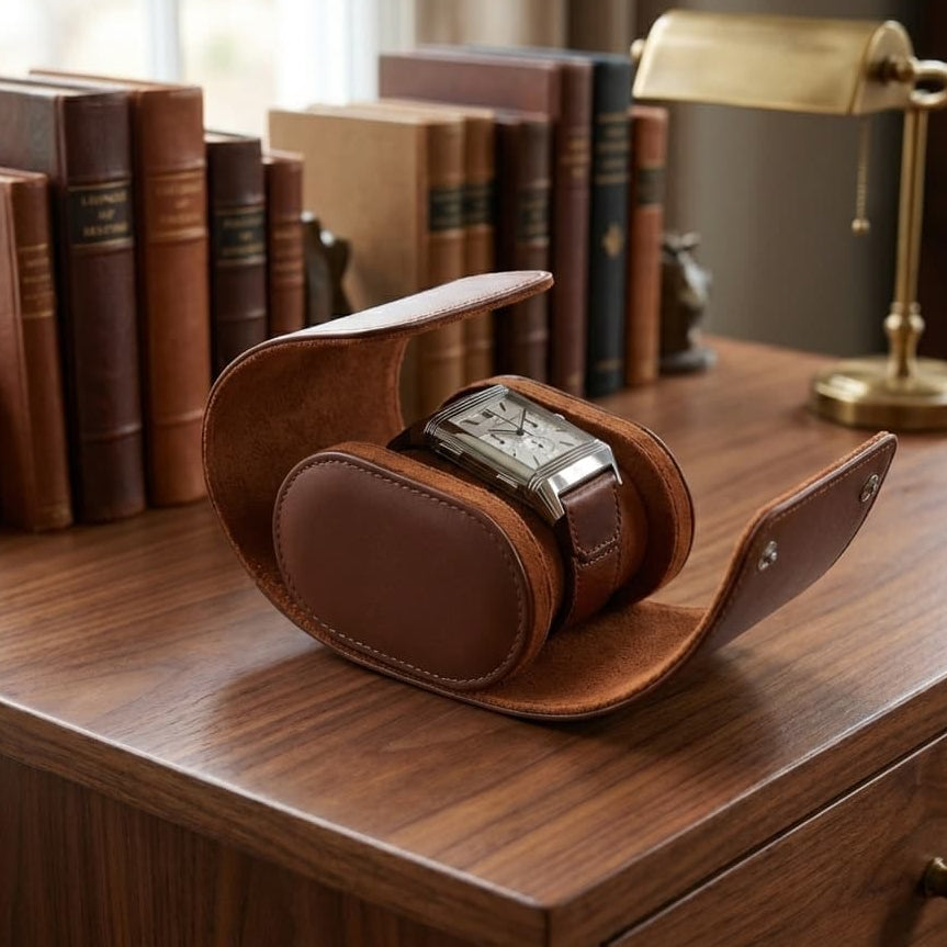 Étui Montre en Cuir – 1 Emplacement