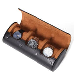 Étui Rouleau Compact Noir/Marron – Transport Sécurisé Et Accès Rapide